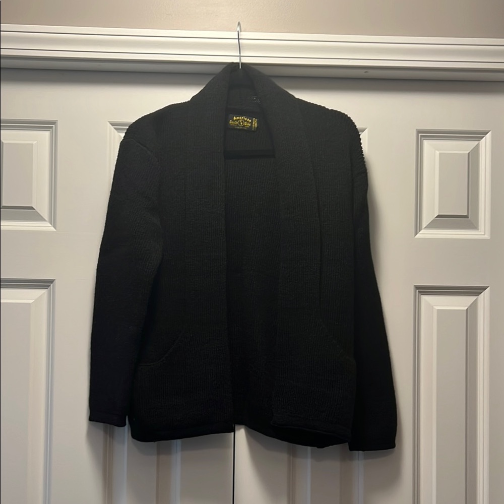 Black Knit Cardigan
